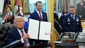别以为川普心血来潮 美国战争部的前世今生 告诉你川普把国防部更名战争部要干什么